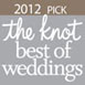 2012 Pick - The Knot - Best of Weddings