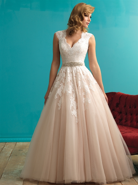 Love it :) | Allure wedding dresses, Allure bridal, Beaded lace wedding  dress